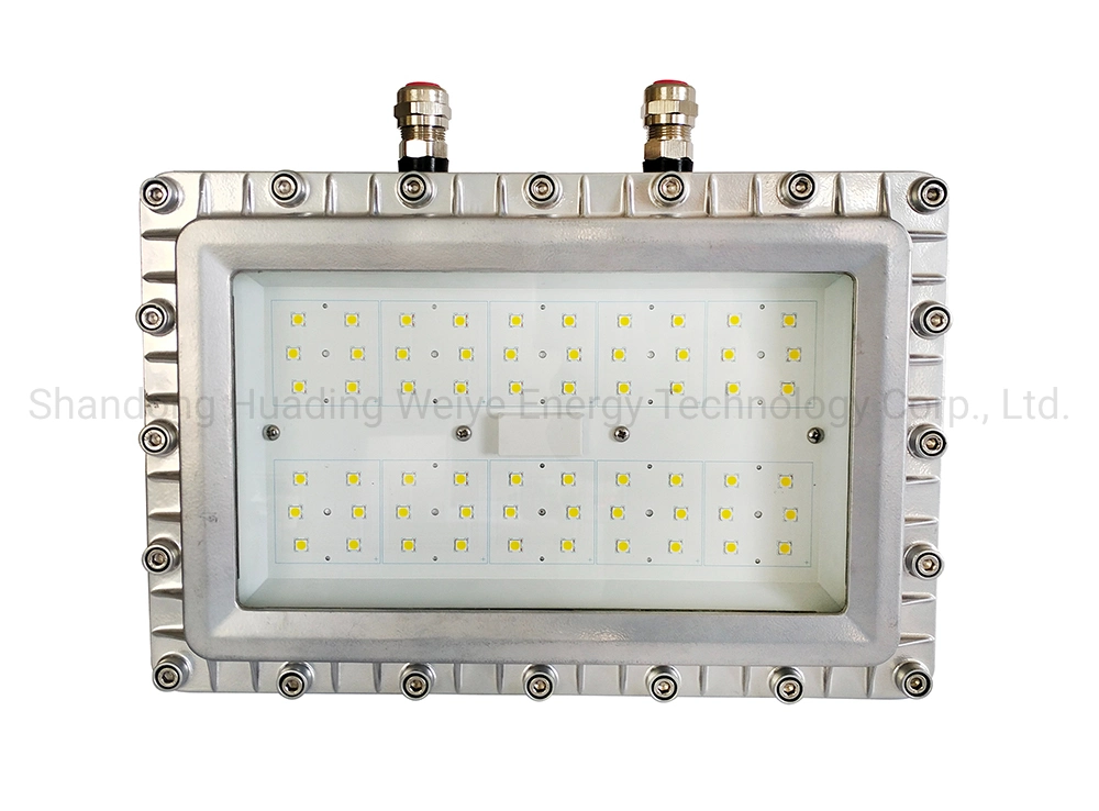 IP67 IP66 LED Explosion Proof Highbay Industrial Flood Light for Oil and Gas Explosive Zone 1 with Atex Certificate