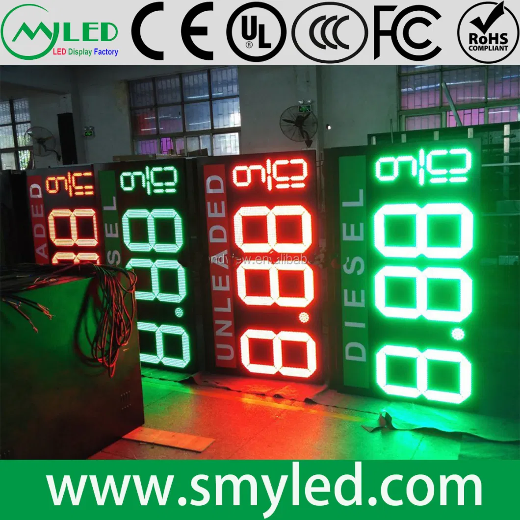 LED Fuel Price Sign, LED Gas Station Display