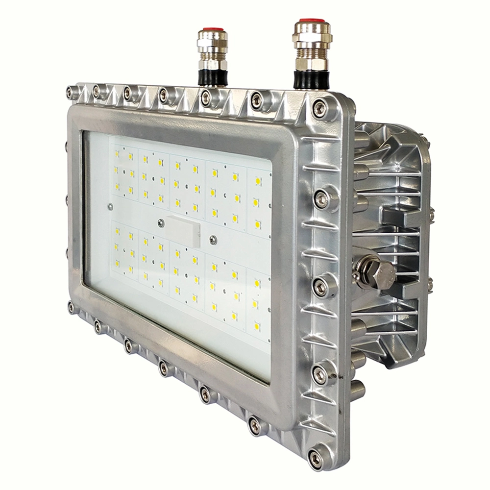 IP67 LED Explosion Proof High Bay Flood Lights for Oil and Gas Anti-Explosive Zone 1 with Atex Certificate TUV 80W 100W 120W 150W 160W 180W 200W 140lm/W